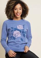 Modcloth Tranquil Hangout Graphic Sweatshirt In S