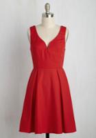  Beyond Your Wildflower Dreams A-line Dress In Poppy In L