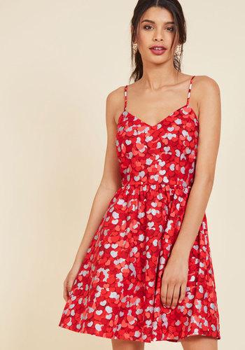  What The Heart Flaunts A-line Dress In Xs
