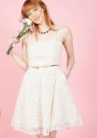  Display It With Sweets Lace Dress In Ivory In 4x