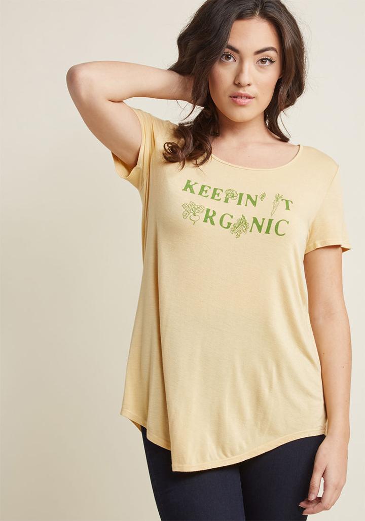 Modcloth No Place Like Homegrown Graphic Tee In 3x