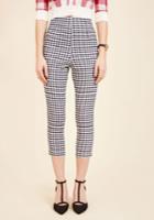  Jive Got A Feeling Pants In Black Gingham In M