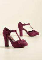  Something Good Can Walk Suede Heel In 6