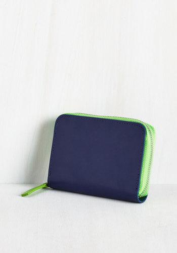 Brandnodeinc Coin The Club Change Purse In Navy