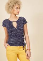 Modcloth A Certain Surplice Top