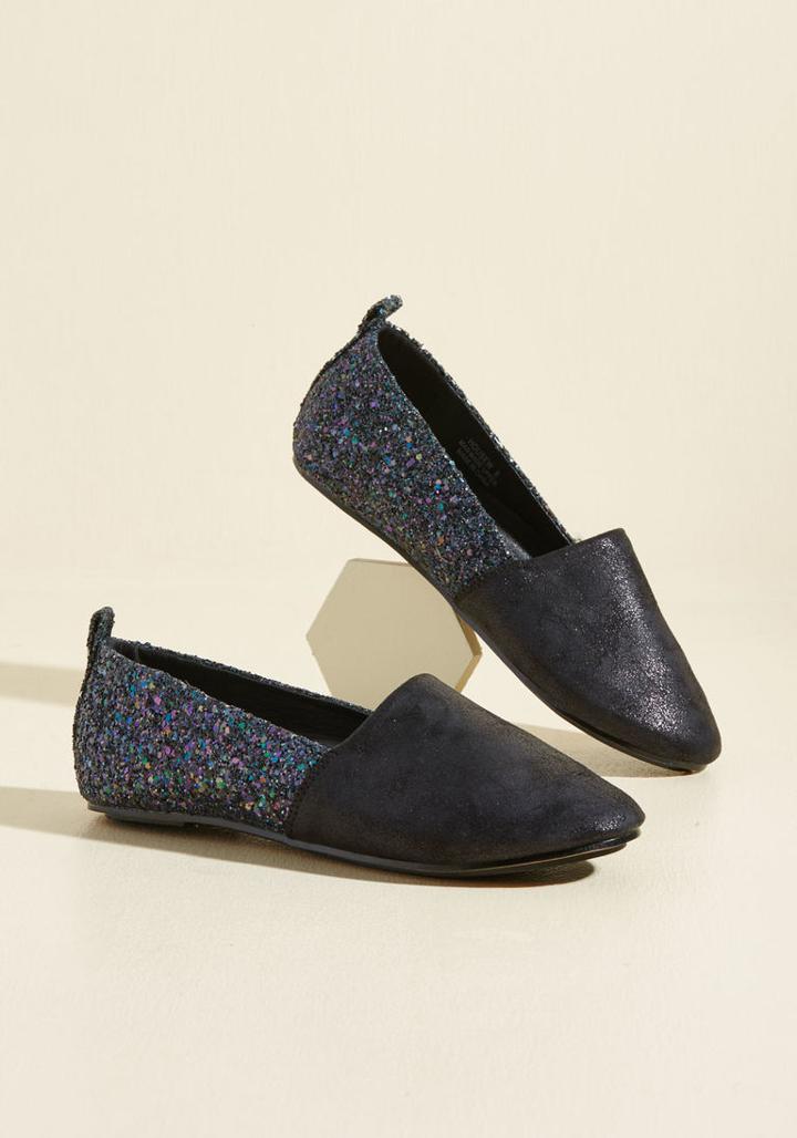 Modcloth Glitz The Job Done Flat