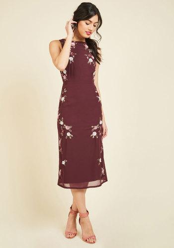  In A Refraction Of A Second Midi Dress In 18 (uk)