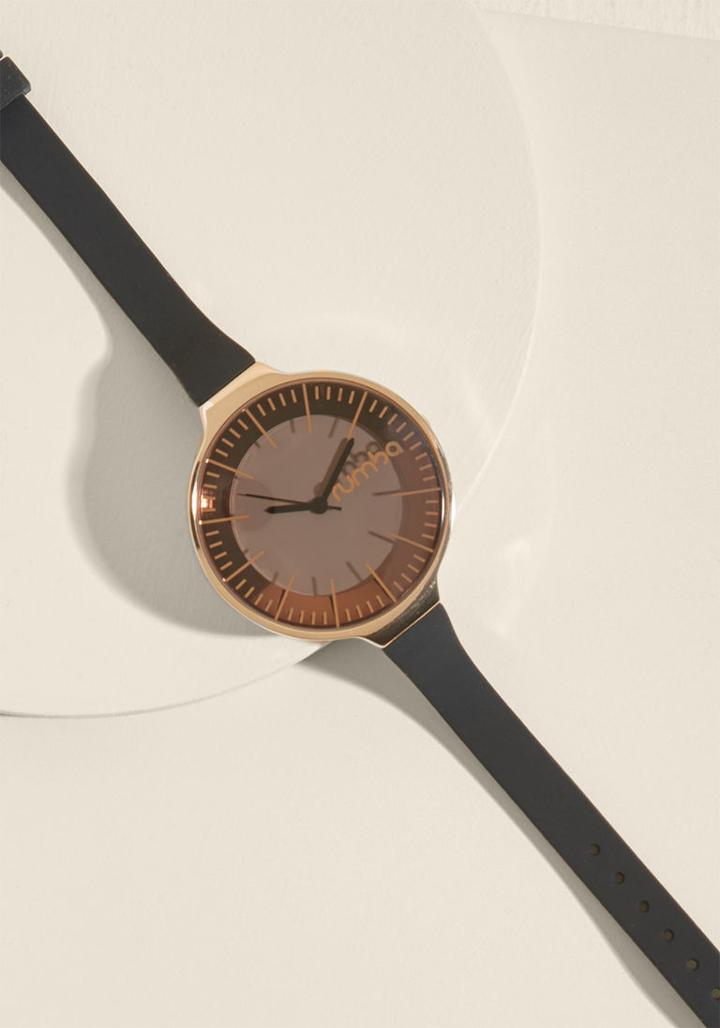 Rumbatime Haute, Hands Down Watch In Raven