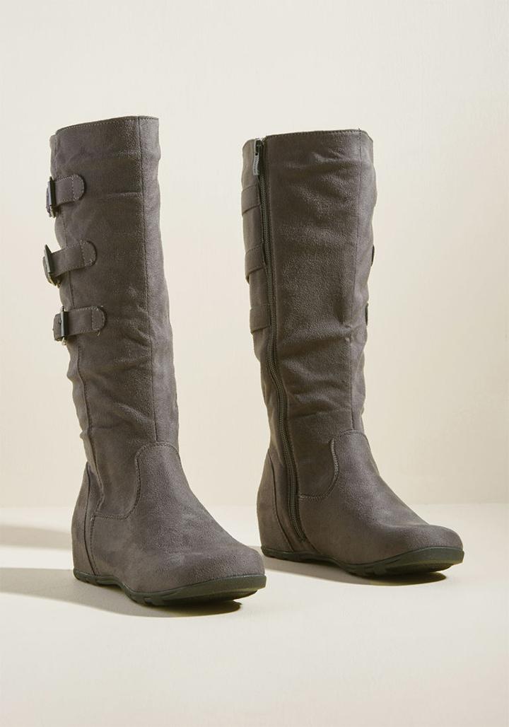 Modcloth Trek Savvy Boot In 5.5