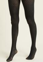 Modcloth Daring In Diamonds Tights In S/m