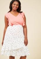  Undeniable Allure A-line Skirt In L
