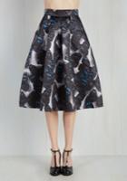 Joliemoi Loveliest Luncheon Skirt In Butterflies