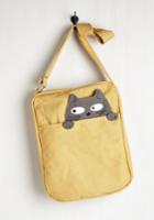 Comecollc Got One Friend In My Pocket Bag In Grey Cat