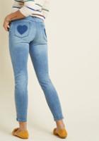 Modcloth Loves It Skinny Jeans In Xxs