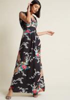 Modcloth Feeling Serene Maxi Dress In Evening In S