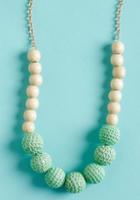 Modcloth Do As You're Bold Necklace In Seafoam