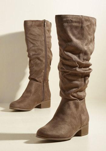 Thoughtful Trot Block Heel Boot In 5.5