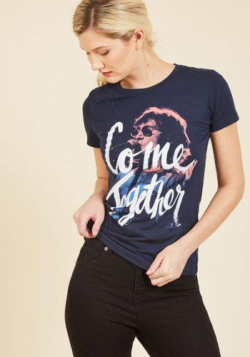  I Know You, You Know Chic Cotton T-shirt In M