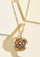  Early Morning Hush Necklace In Mauve