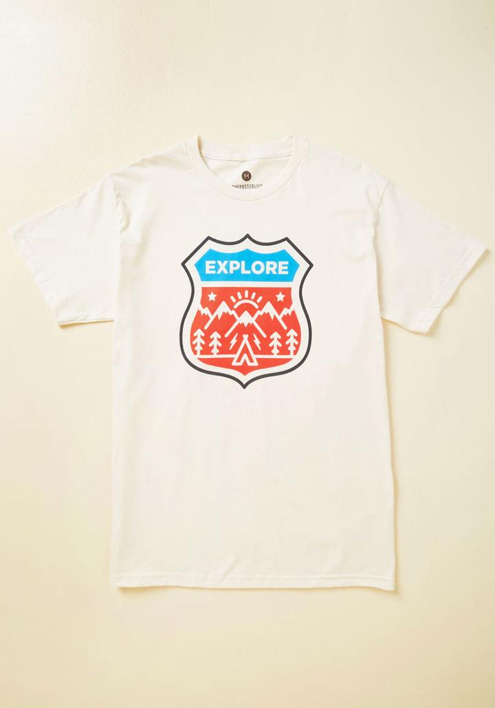 Modcloth It's Anybody's Quest Men's T-shirt