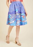  Dockside Delight A-line Skirt In 1x