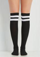 Anaaccessoriesinc Sport And Sweet Thigh Highs In Black