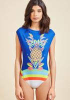 Modcloth Jump In, Stay Awhile One-piece Swimsuit