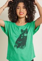 Modcloth With Arms Wide Omen Graphic Tee In Xxxl