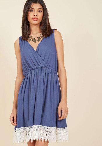  Sweet Leadership Jersey Dress In Dusk In 3x