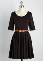  Abiding Beauty A-line Dress In Black In S