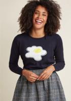 Companiafantastica Compania Fantastica The Yolk's On You Sweater In L