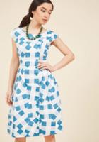  Fasten-ated By You Midi Dress In Patchwork Plaid In Xxs