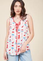  Personality-filled Producer Sleeveless Top In S