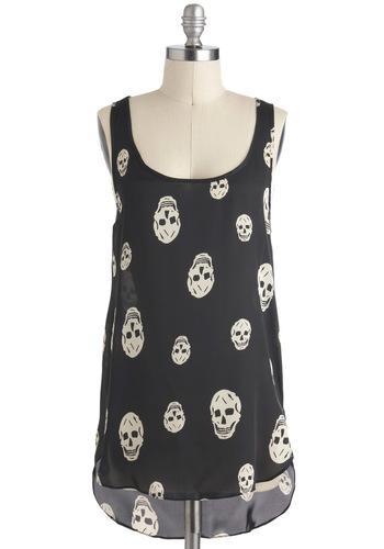 Sunnygirlptylltd Skull-lastic Looks Top