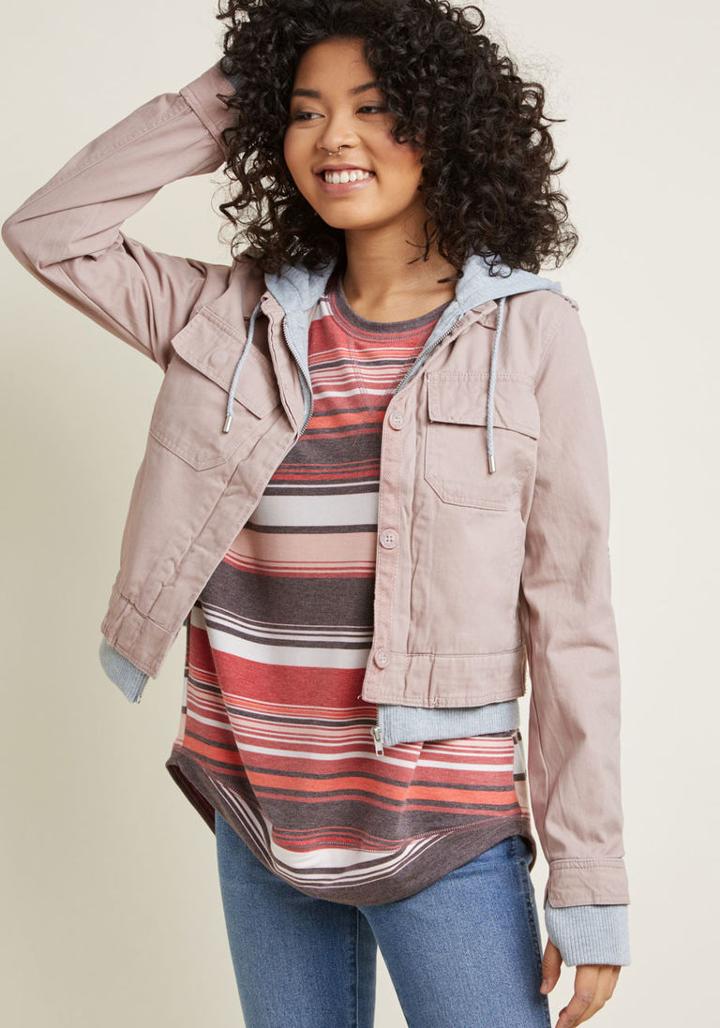 Modcloth Outdoors Endorsement Jacket In S