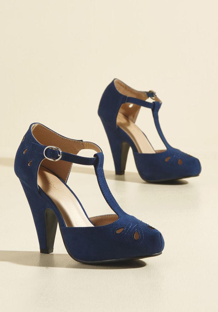 Modcloth The Zest Is History Heel In Navy