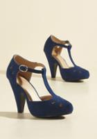 Modcloth The Zest Is History Heel In Navy