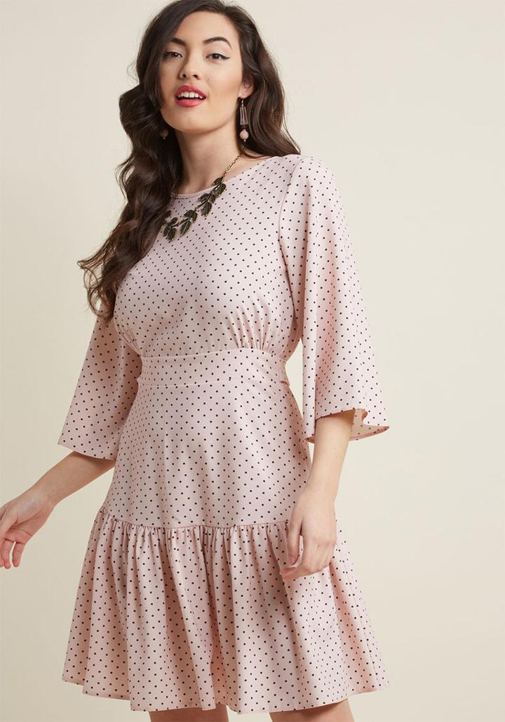 Closetlondon Closet London Ladylike It Or Not Bell Sleeve Dress In 8 (uk)
