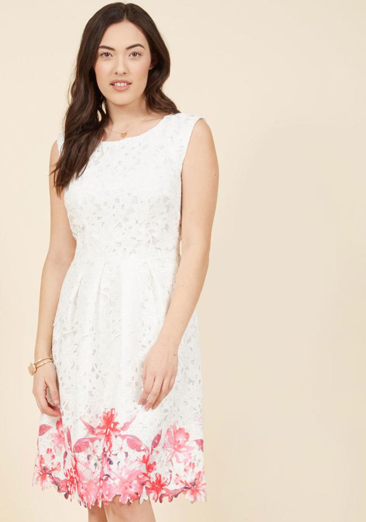  Flirty For Eternity Lace Dress In 0