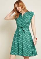 Modcloth Take The Rains Shirt Dress In Palm Trees In 8 (uk)