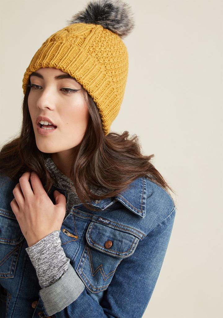 Modcloth Fair Warming Knit Hat