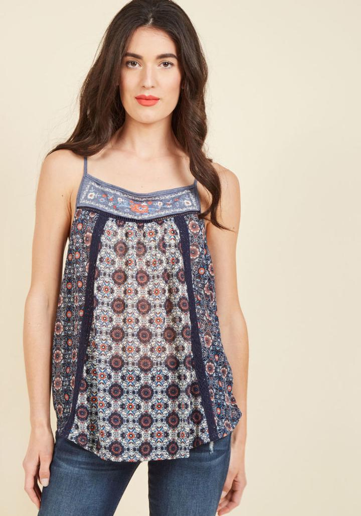  Live And Let Vibe Sleeveless Top In Xl