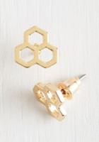 Muchtoomuch Honeycomb By It Naturally Earrings