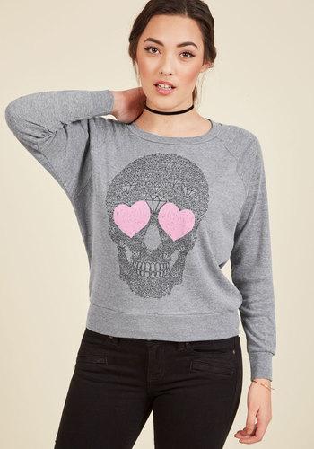  You're A Real Gem Pullover In M