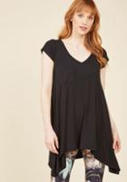 Modcloth A Crush On Casual Tunic In Black