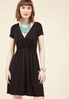  Apres La Soiree A-line Dress In Noir In S