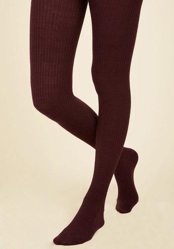  Homework Bound Tights In Cranberry