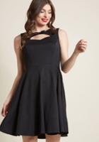 Banned Star Of The Start-up Knit A-line Dress In Xs