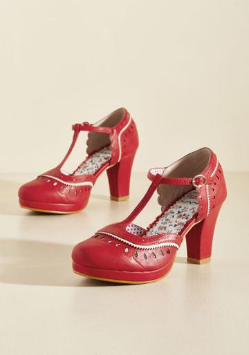 Bettiepage Fact Or Fashion? T-strap Heel