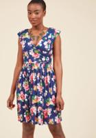 Modcloth Breezier Said Than Done Dress In Midnight